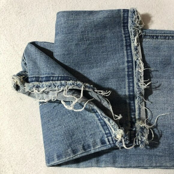 Twelve Ontwelfth Jeans Bootcut Flare Women Sz 26 Distress Western Cowboy Hippie - Picture 8 of 12